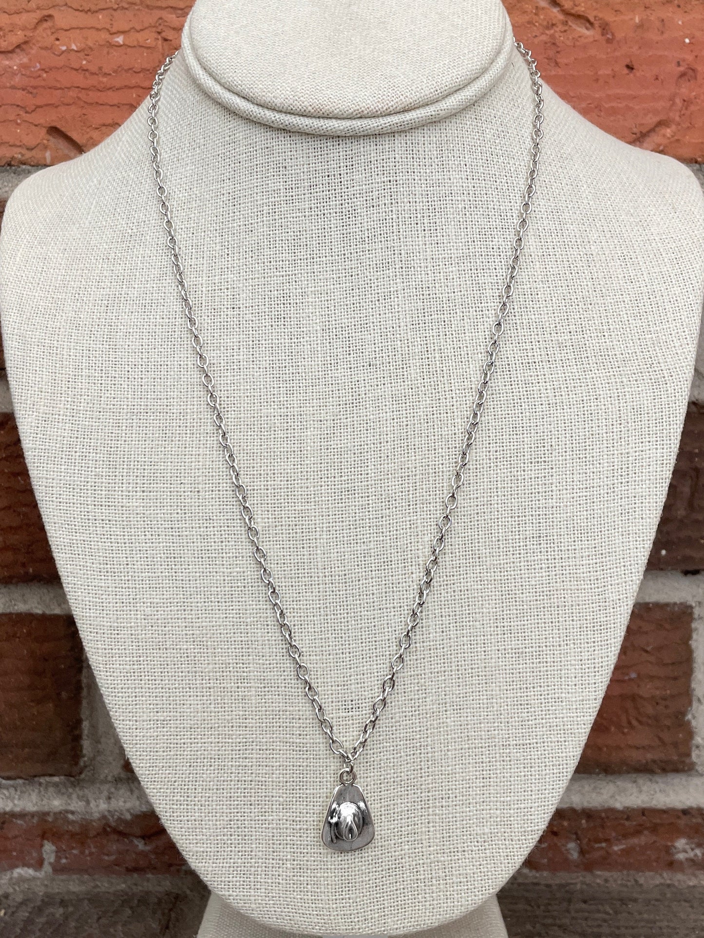 Ace of Spades Necklace Set with Spaced Navajo Style Pearls