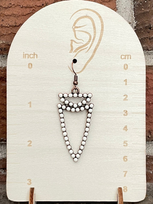 Arrowhead Cluster Earrings