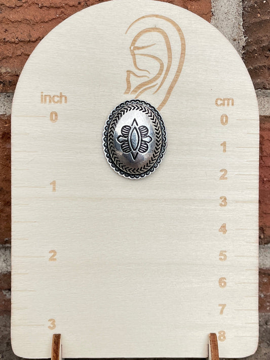 Filigree Concho Earrings