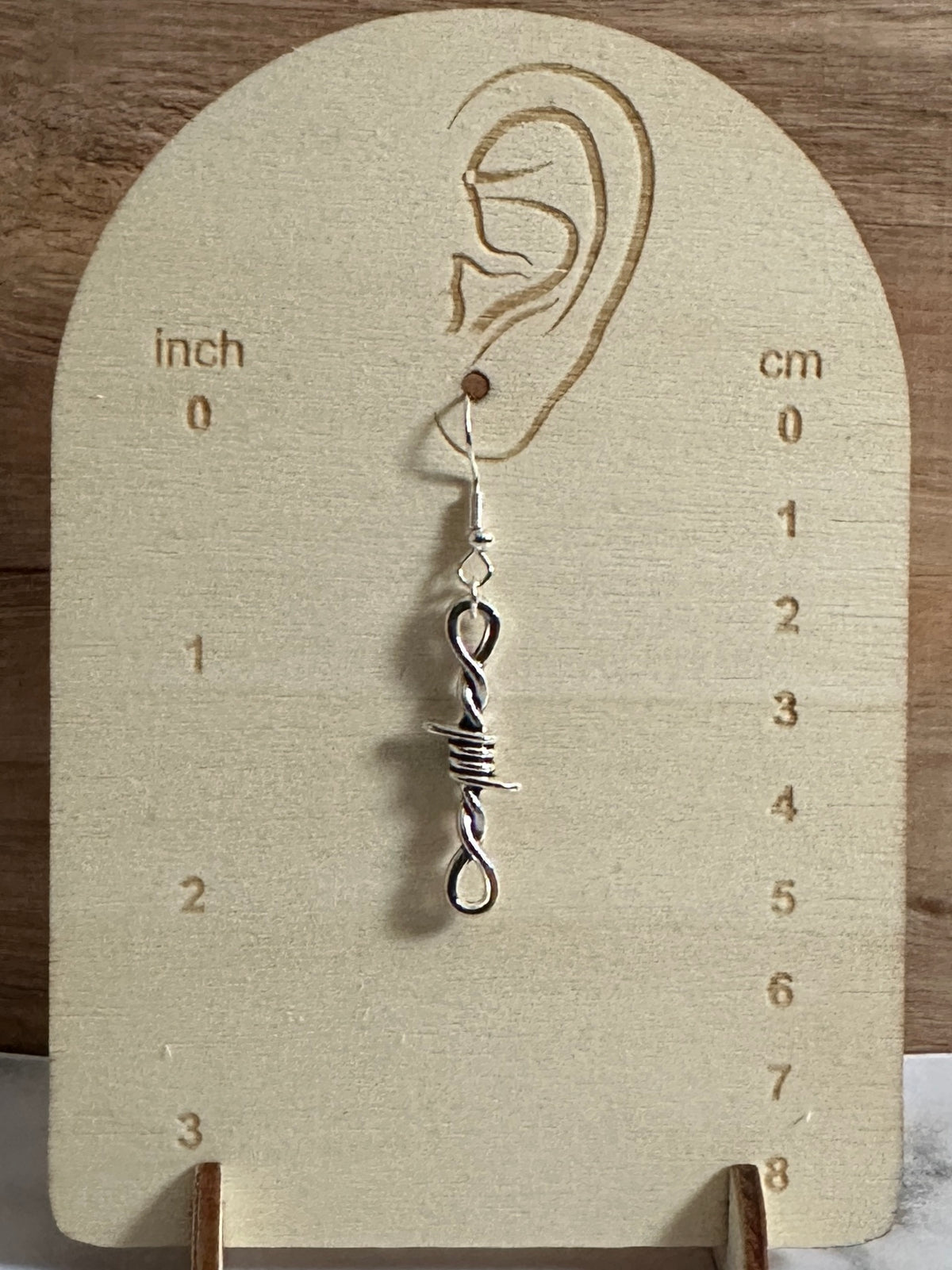 Barbed Wire Dangle Earrings