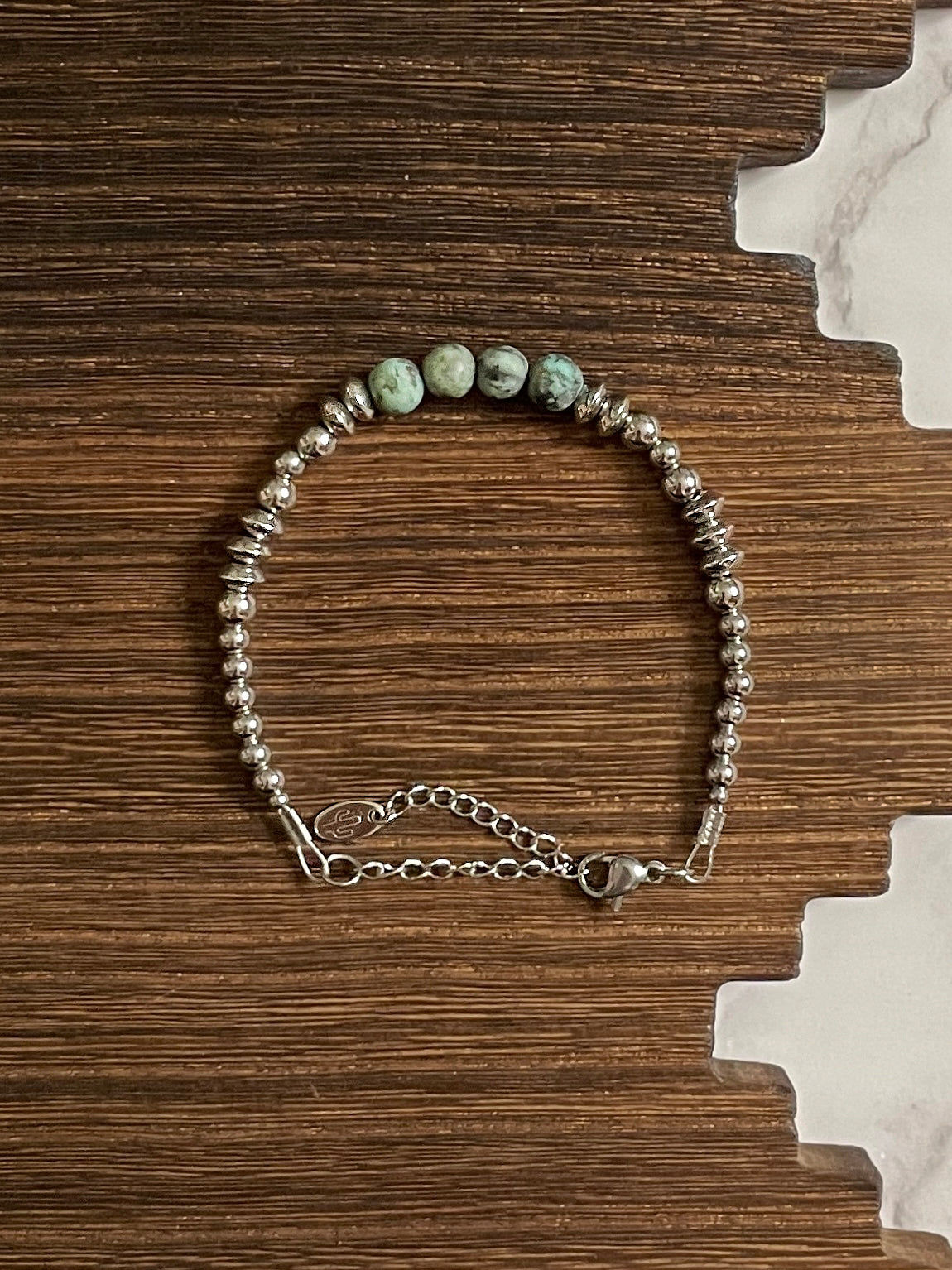 Sagebrush Prairie Western Pearl Bracelet