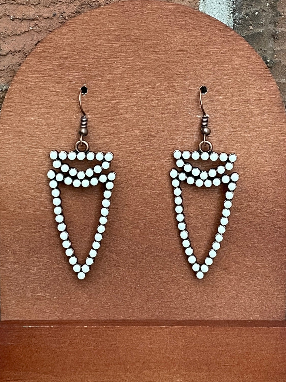 Arrowhead Cluster Earrings