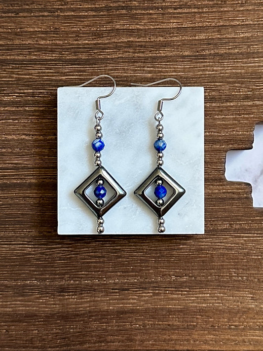 Black Canyon Sunlight Stainless Steel Western Pearl Earrings Red Saguaro Jewelry by Cimarron Red Saguaro Trading Post