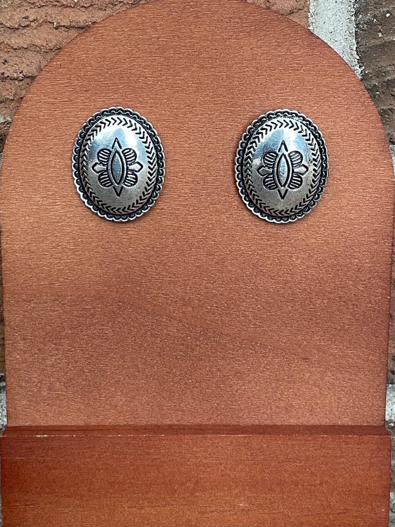 Filigree Concho Earrings