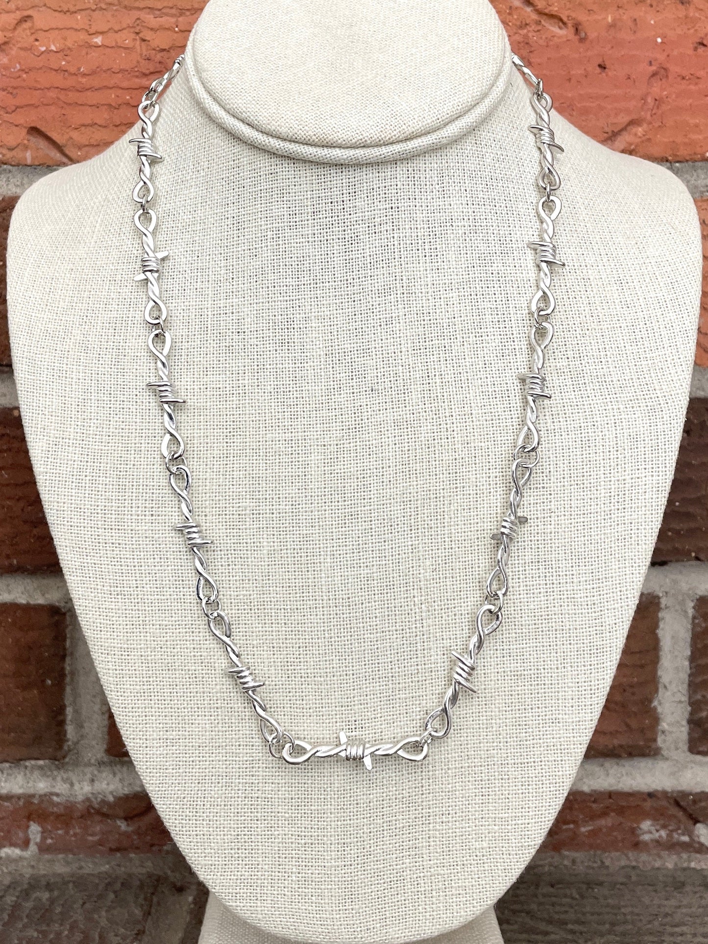 Barbed Wire Necklace