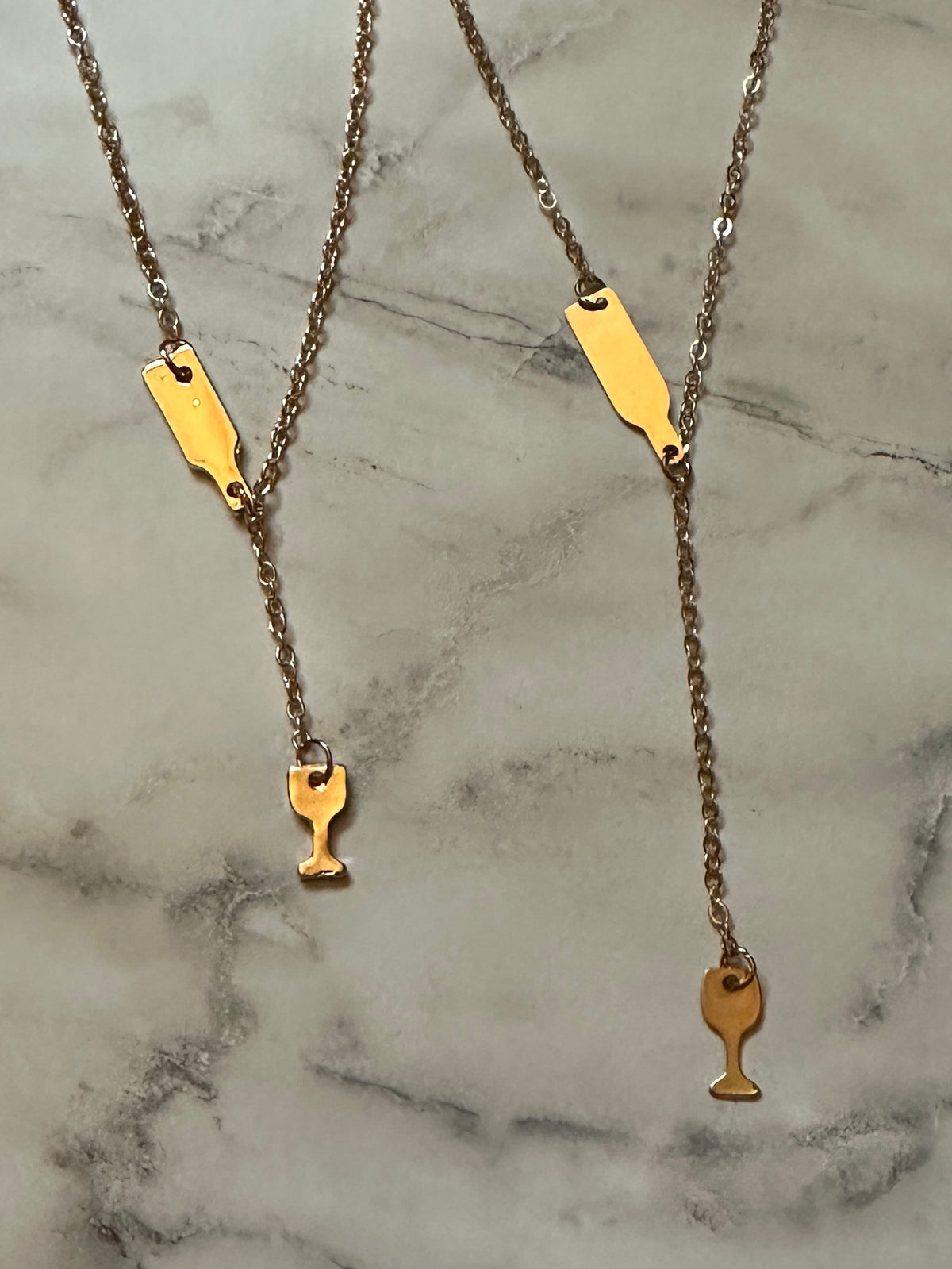 Wine Country Lariat Necklace Set