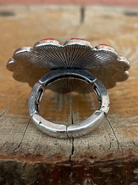 Prickly Pear Cactus Stretch Ring