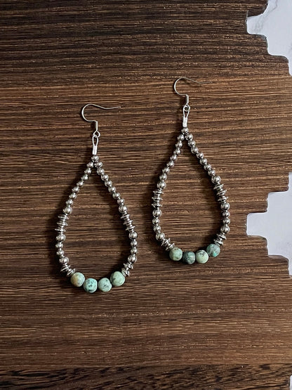 Sagebrush Prairie 6mm Western Pearl Earrings