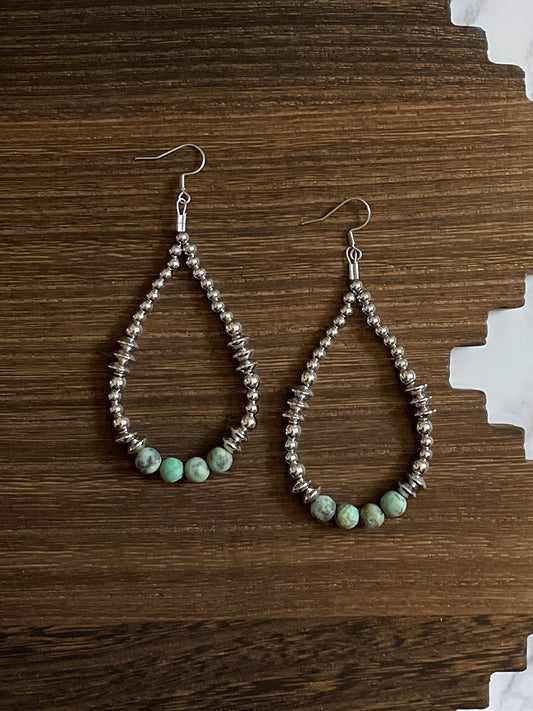 Sagebrush Prairie 7mm Western Pearl Earrings