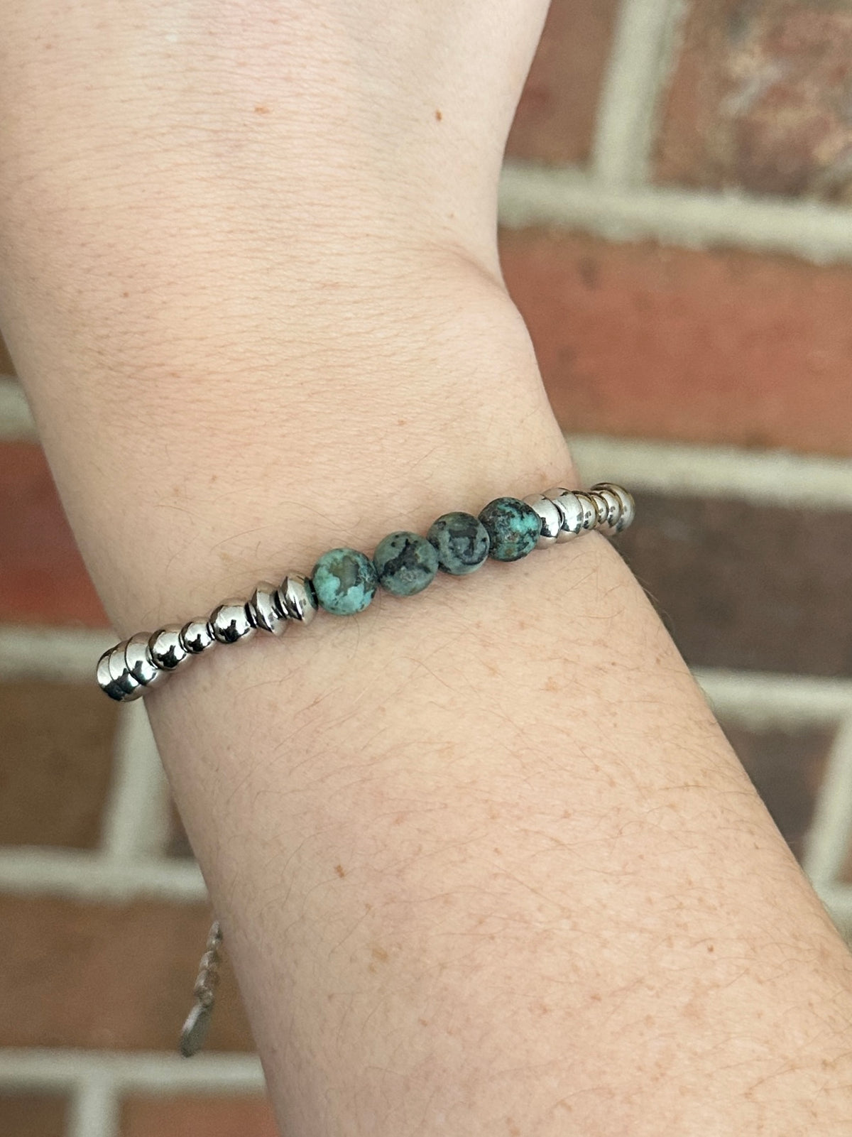 Sagebrush Prairie Stainless Steel Western Pearl Bracelet Red Saguaro Jewelry by Cimarron Red Saguaro Trading Post