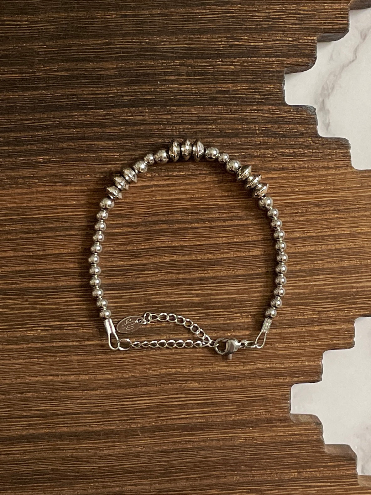 Triple Saucer Western Pearl Bracelet